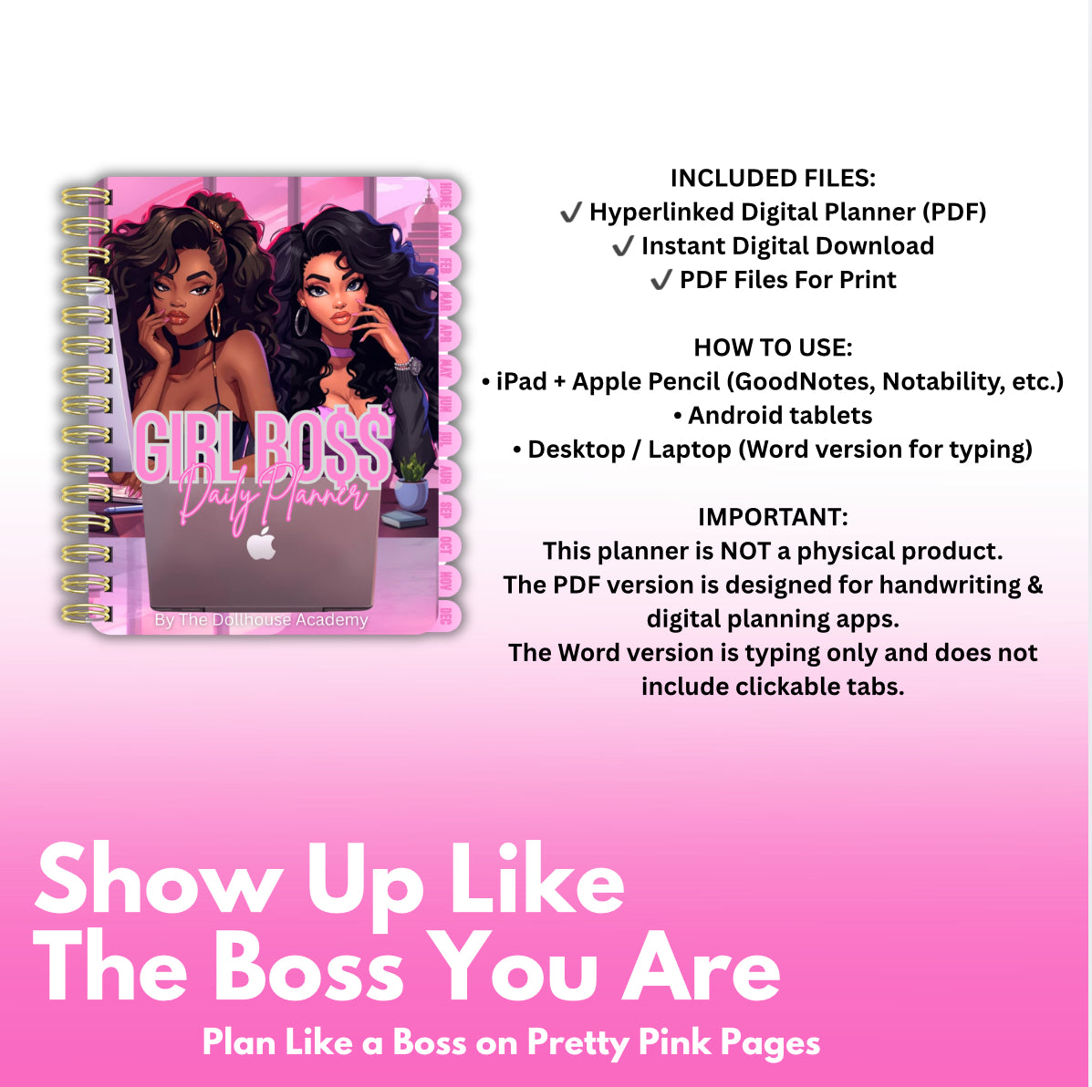 Girl Boss Digital Planner