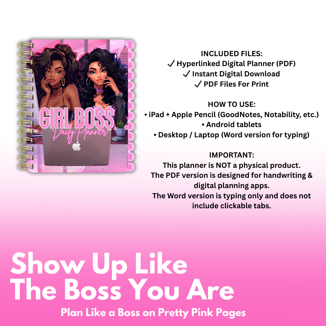 Girl Boss Digital Planner