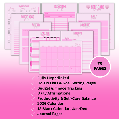 Girl Boss Digital Planner