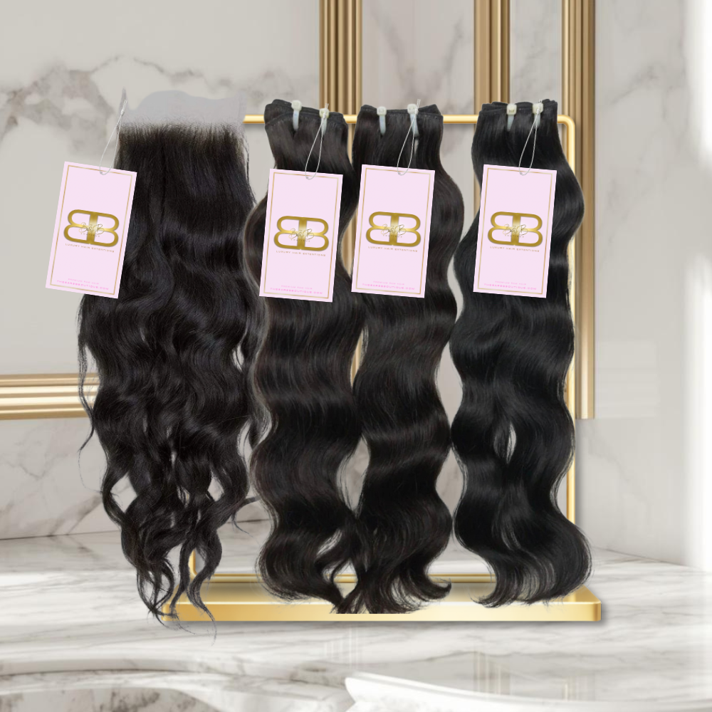 Diamond Deals w/Closure (Raw Hair)