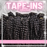 Tape Ins Raw Collection
