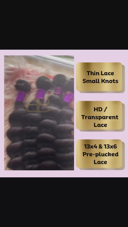 Frontal + Bundle Dollhouse Deals ( Virgin Hair)