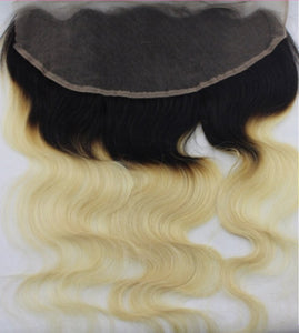 Platinum Body Wave Frontal (dark roots)